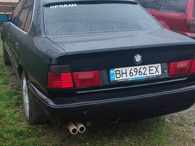 Черный БМВ 5 Серия, объемом двигателя 2 л и пробегом 320 тыс. км за 3000 $, фото 3 на Automoto.ua