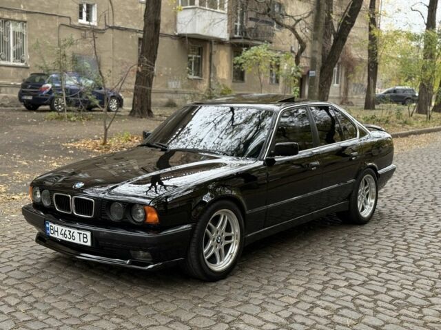 Черный БМВ 5 Серия, объемом двигателя 2.9 л и пробегом 147 тыс. км за 7500 $, фото 12 на Automoto.ua