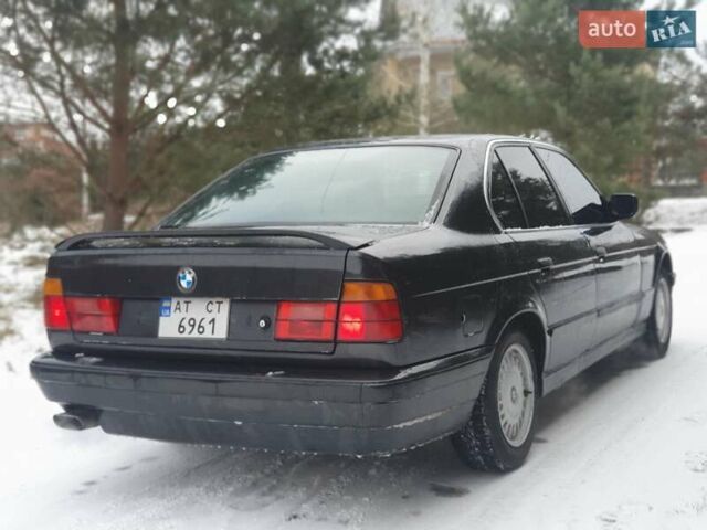 Черный БМВ 5 Серия, объемом двигателя 2 л и пробегом 375 тыс. км за 2900 $, фото 9 на Automoto.ua