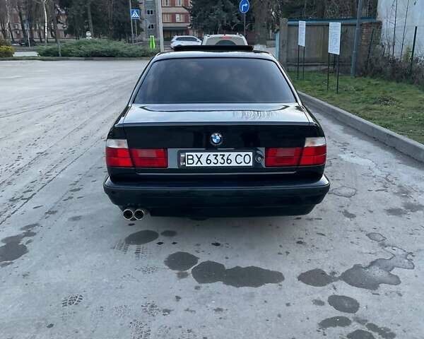 Черный БМВ 5 Серия, объемом двигателя 3.5 л и пробегом 488 тыс. км за 7300 $, фото 7 на Automoto.ua
