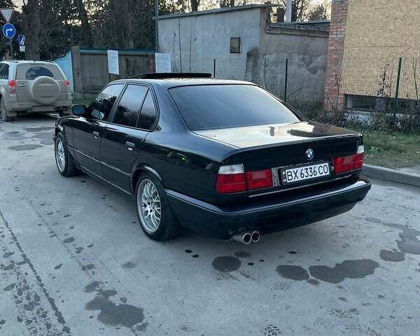Черный БМВ 5 Серия, объемом двигателя 3.5 л и пробегом 488 тыс. км за 7300 $, фото 8 на Automoto.ua