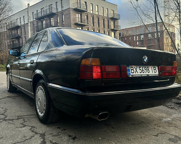 Черный БМВ 5 Серия, объемом двигателя 2.5 л и пробегом 400 тыс. км за 2900 $, фото 5 на Automoto.ua