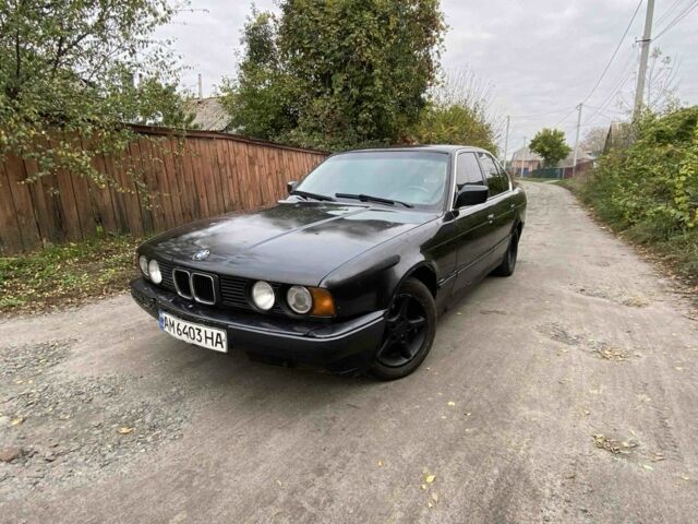 Черный БМВ 5 Серия, объемом двигателя 2 л и пробегом 300 тыс. км за 1800 $, фото 4 на Automoto.ua