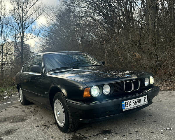 Черный БМВ 5 Серия, объемом двигателя 2.5 л и пробегом 400 тыс. км за 2900 $, фото 2 на Automoto.ua