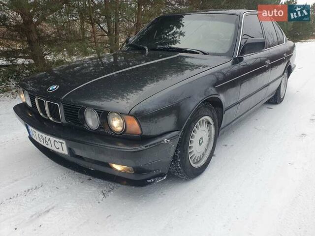 Черный БМВ 5 Серия, объемом двигателя 2 л и пробегом 570 тыс. км за 2900 $, фото 5 на Automoto.ua