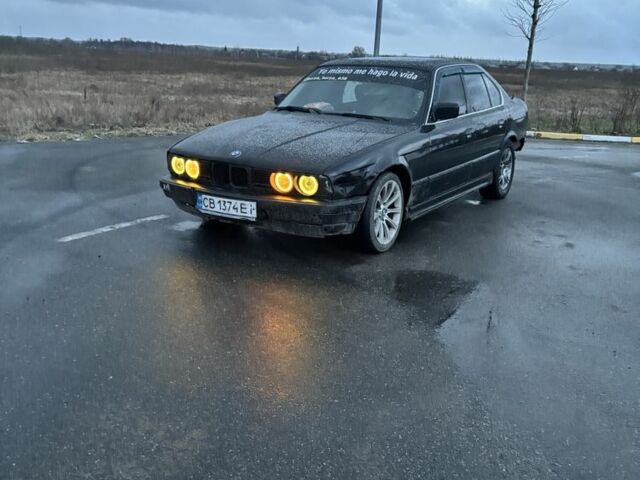 Чорний БМВ 5 Серія, об'ємом двигуна 2 л та пробігом 3 тис. км за 1350 $, фото 1 на Automoto.ua