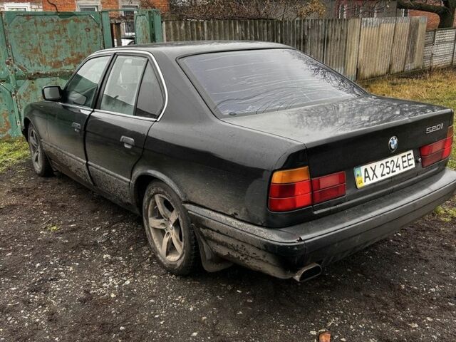 Черный БМВ 5 Серия, объемом двигателя 2 л и пробегом 352 тыс. км за 1600 $, фото 2 на Automoto.ua