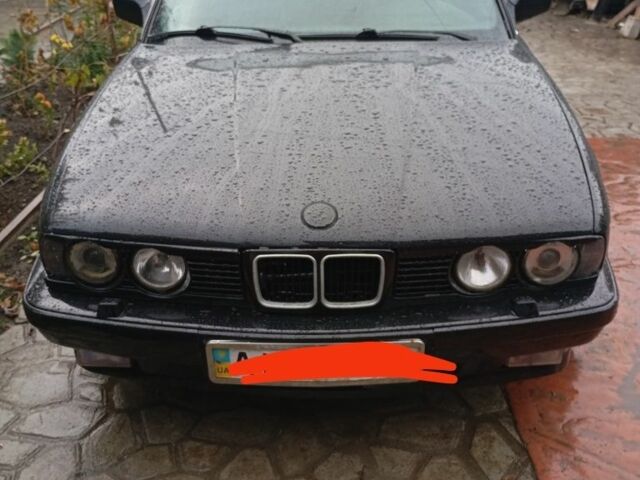 Черный БМВ 5 Серия, объемом двигателя 2 л и пробегом 250 тыс. км за 3000 $, фото 1 на Automoto.ua