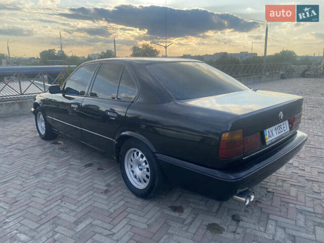 Черный БМВ 5 Серия, объемом двигателя 2.5 л и пробегом 445 тыс. км за 3300 $, фото 2 на Automoto.ua