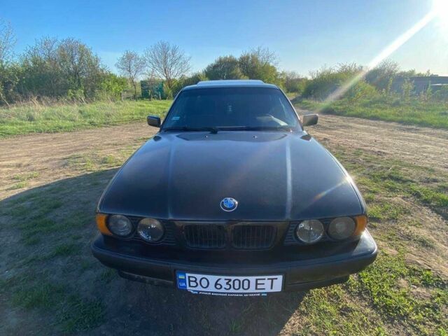 Черный БМВ 5 Серия, объемом двигателя 2.5 л и пробегом 4 тыс. км за 3200 $, фото 1 на Automoto.ua