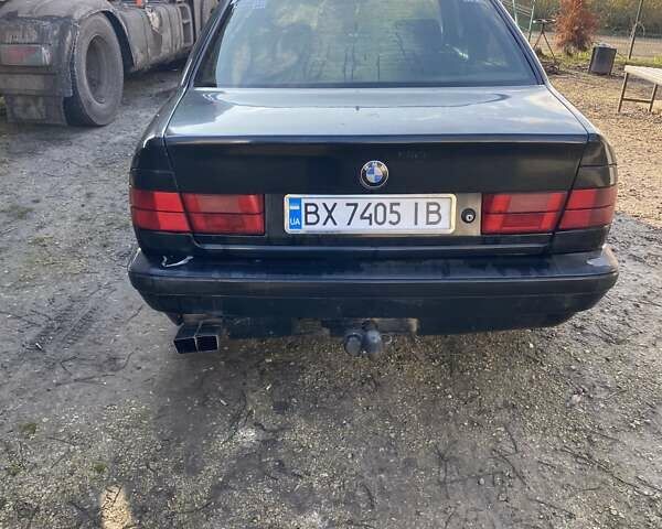 Черный БМВ 5 Серия, объемом двигателя 2 л и пробегом 300 тыс. км за 2100 $, фото 8 на Automoto.ua