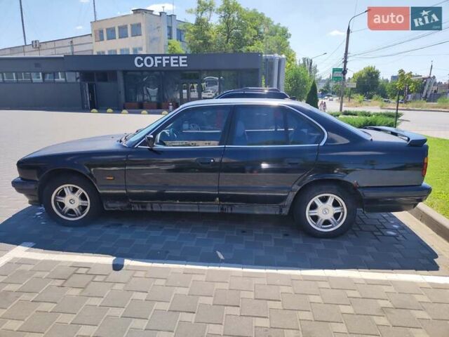 Черный БМВ 5 Серия, объемом двигателя 2.5 л и пробегом 490 тыс. км за 3200 $, фото 4 на Automoto.ua