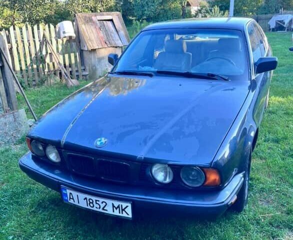 Чорний БМВ 5 Серія, об'ємом двигуна 2 л та пробігом 495 тис. км за 3000 $, фото 1 на Automoto.ua