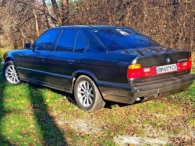 Черный БМВ 5 Серия, объемом двигателя 2.5 л и пробегом 250 тыс. км за 2200 $, фото 2 на Automoto.ua