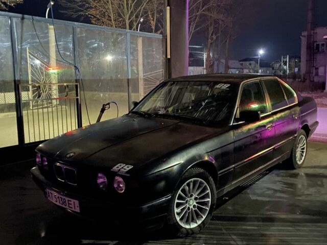 Черный БМВ 5 Серия, объемом двигателя 1.8 л и пробегом 290 тыс. км за 1850 $, фото 6 на Automoto.ua