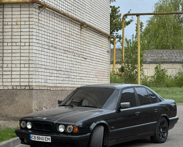 Черный БМВ 5 Серия, объемом двигателя 2 л и пробегом 350 тыс. км за 3450 $, фото 17 на Automoto.ua