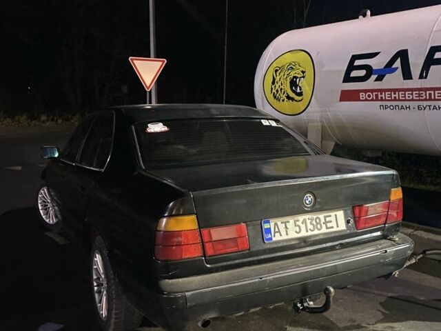 Черный БМВ 5 Серия, объемом двигателя 1.8 л и пробегом 290 тыс. км за 1850 $, фото 1 на Automoto.ua