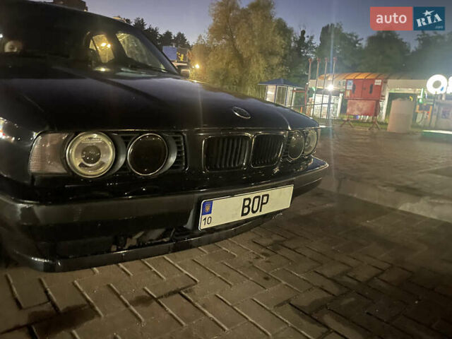 Черный БМВ 5 Серия, объемом двигателя 2 л и пробегом 700 тыс. км за 2850 $, фото 15 на Automoto.ua