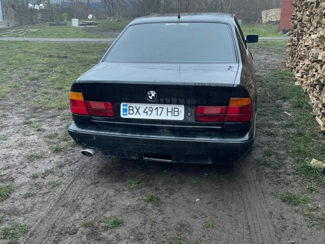 Чорний БМВ 5 Серія, об'ємом двигуна 2 л та пробігом 300 тис. км за 1400 $, фото 9 на Automoto.ua