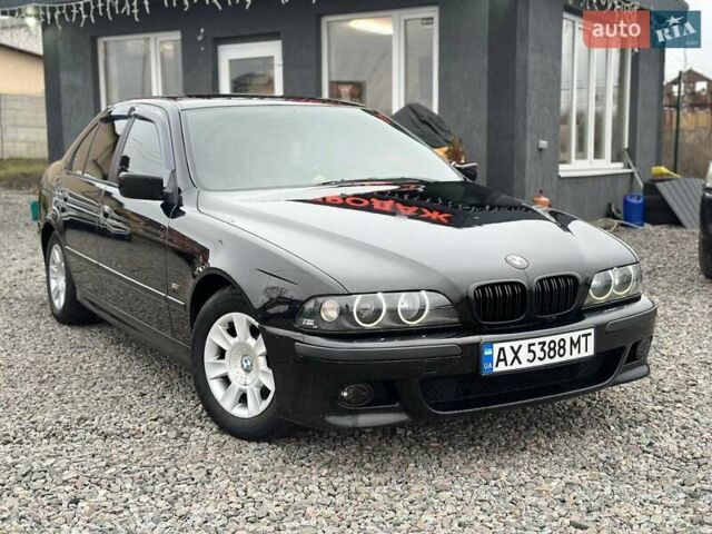 Черный БМВ 5 Серия, объемом двигателя 2.5 л и пробегом 420 тыс. км за 4300 $, фото 3 на Automoto.ua