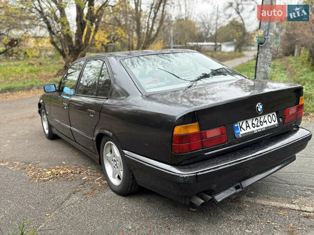 Черный БМВ 5 Серия, объемом двигателя 2.5 л и пробегом 471 тыс. км за 3500 $, фото 4 на Automoto.ua