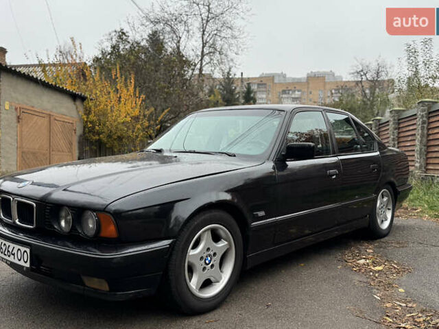 Черный БМВ 5 Серия, объемом двигателя 2.5 л и пробегом 471 тыс. км за 3500 $, фото 3 на Automoto.ua