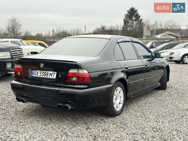 Черный БМВ 5 Серия, объемом двигателя 2.5 л и пробегом 420 тыс. км за 4300 $, фото 2 на Automoto.ua