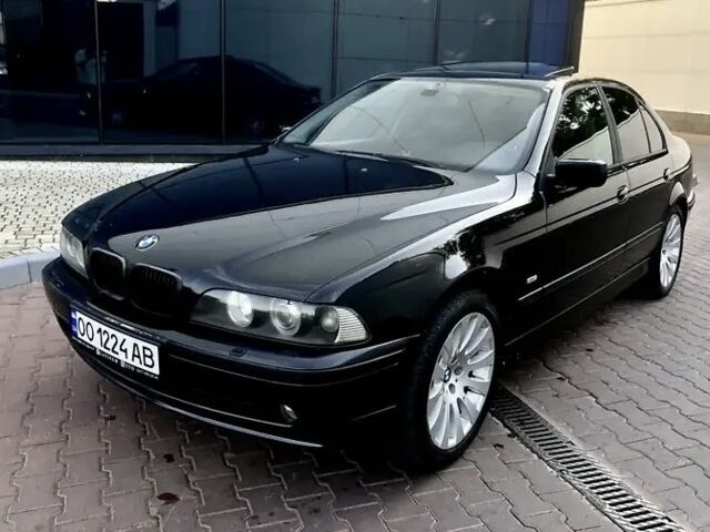 Черный БМВ 5 Серия, объемом двигателя 2.5 л и пробегом 300 тыс. км за 3000 $, фото 3 на Automoto.ua