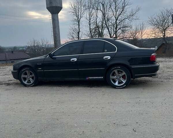 Черный БМВ 5 Серия, объемом двигателя 2 л и пробегом 289 тыс. км за 4300 $, фото 1 на Automoto.ua