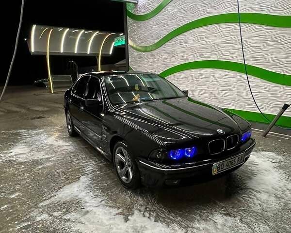 Черный БМВ 5 Серия, объемом двигателя 2 л и пробегом 289 тыс. км за 4300 $, фото 4 на Automoto.ua