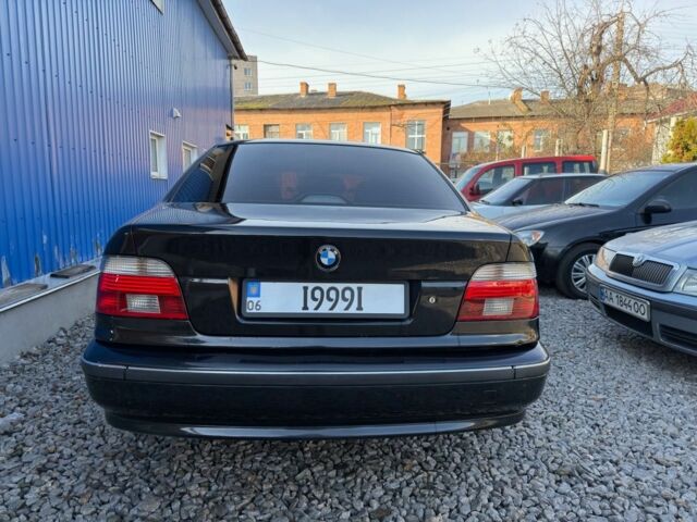 Черный БМВ 5 Серия, объемом двигателя 2.5 л и пробегом 300 тыс. км за 2900 $, фото 7 на Automoto.ua