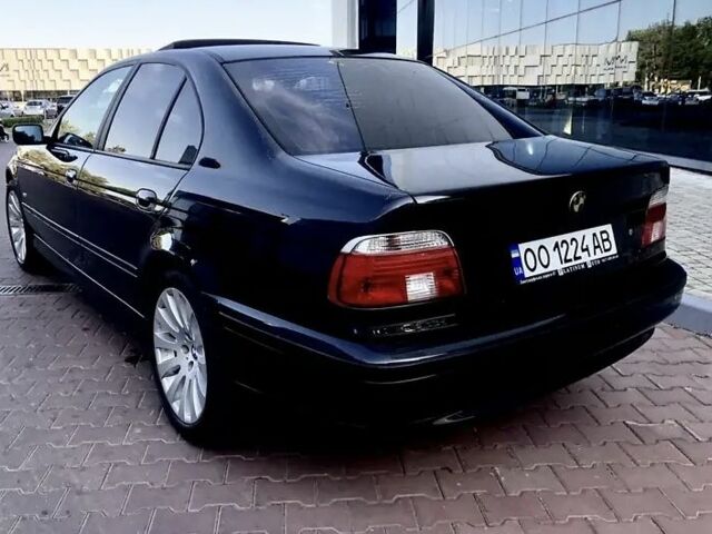 Черный БМВ 5 Серия, объемом двигателя 2.5 л и пробегом 300 тыс. км за 3000 $, фото 4 на Automoto.ua