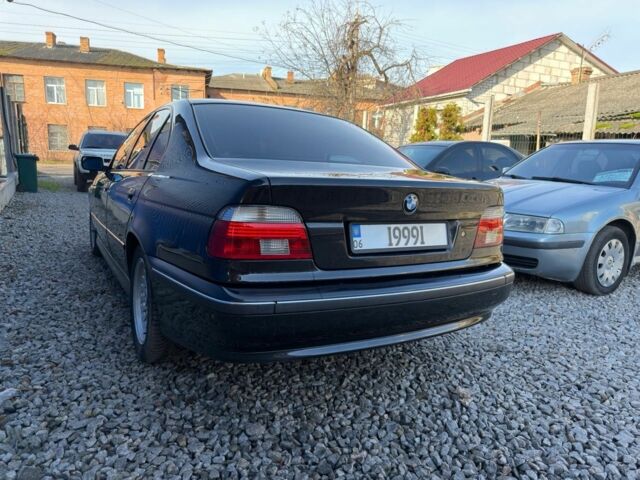 Черный БМВ 5 Серия, объемом двигателя 2.5 л и пробегом 300 тыс. км за 2900 $, фото 8 на Automoto.ua