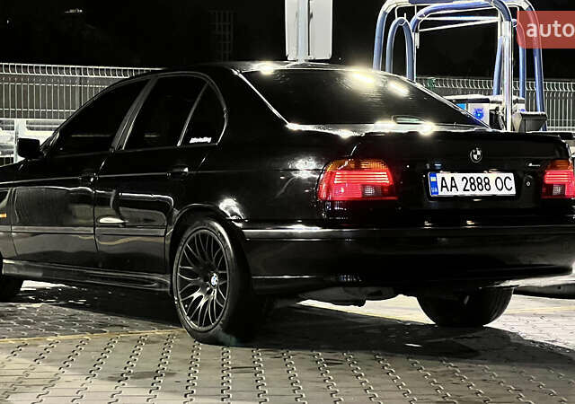 Черный БМВ 5 Серия, объемом двигателя 1.99 л и пробегом 440 тыс. км за 4600 $, фото 6 на Automoto.ua