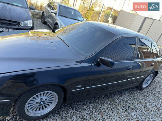 Черный БМВ 5 Серия, объемом двигателя 2.5 л и пробегом 300 тыс. км за 2900 $, фото 3 на Automoto.ua