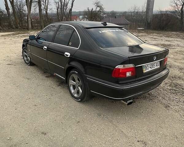 Черный БМВ 5 Серия, объемом двигателя 2 л и пробегом 289 тыс. км за 4300 $, фото 6 на Automoto.ua