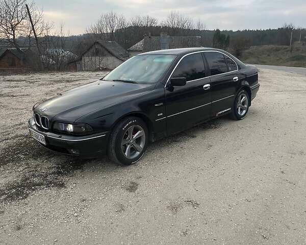 Черный БМВ 5 Серия, объемом двигателя 2 л и пробегом 289 тыс. км за 4300 $, фото 7 на Automoto.ua