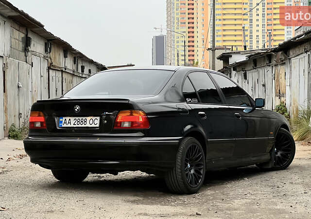 Черный БМВ 5 Серия, объемом двигателя 1.99 л и пробегом 440 тыс. км за 4600 $, фото 3 на Automoto.ua