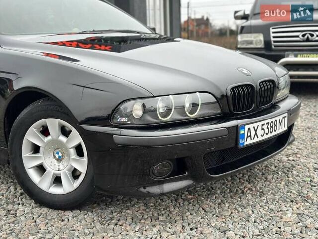 Черный БМВ 5 Серия, объемом двигателя 2.5 л и пробегом 420 тыс. км за 4300 $, фото 4 на Automoto.ua