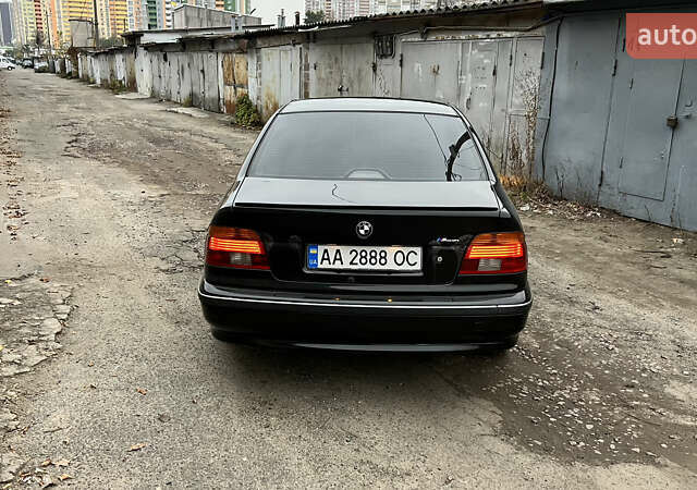 Черный БМВ 5 Серия, объемом двигателя 1.99 л и пробегом 440 тыс. км за 4600 $, фото 4 на Automoto.ua