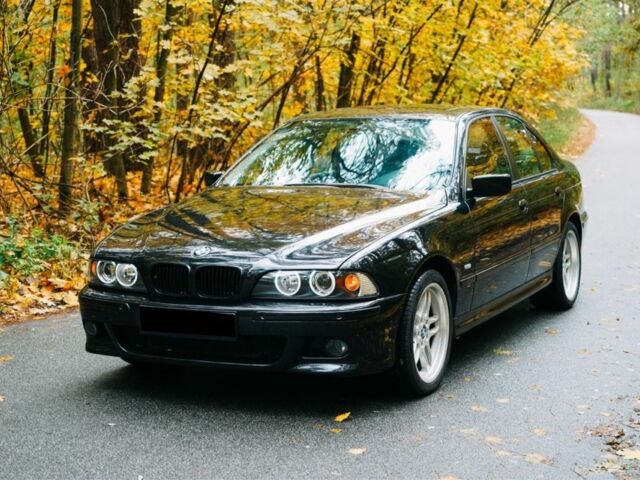 Черный БМВ 5 Серия, объемом двигателя 4.4 л и пробегом 400 тыс. км за 13000 $, фото 2 на Automoto.ua