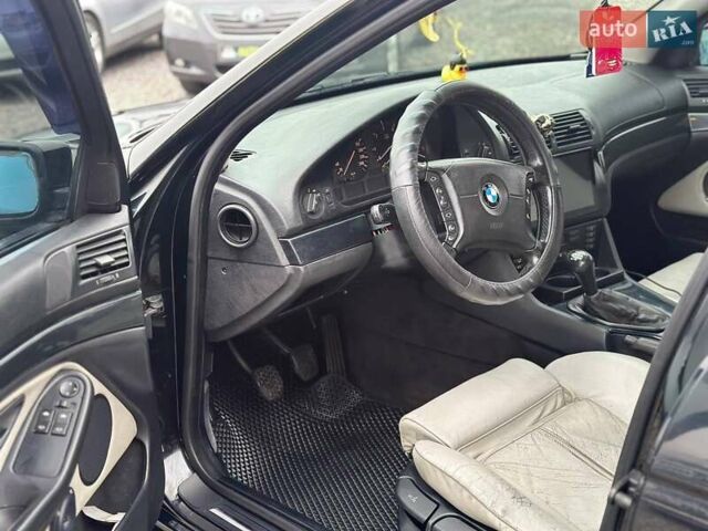 Черный БМВ 5 Серия, объемом двигателя 2.5 л и пробегом 420 тыс. км за 4300 $, фото 8 на Automoto.ua