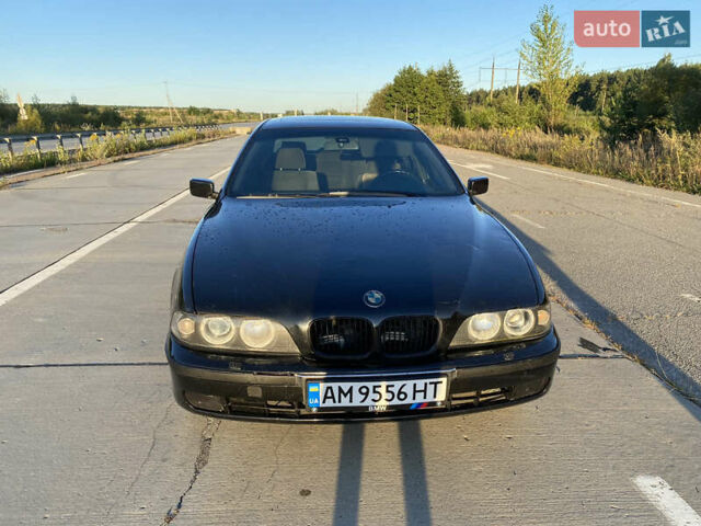 Черный БМВ 5 Серия, объемом двигателя 2 л и пробегом 269 тыс. км за 3299 $, фото 6 на Automoto.ua