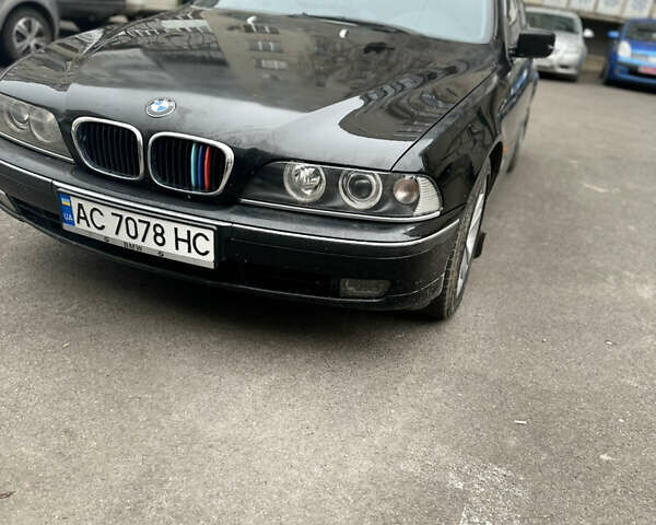 Черный БМВ 5 Серия, объемом двигателя 2.8 л и пробегом 340 тыс. км за 5999 $, фото 2 на Automoto.ua