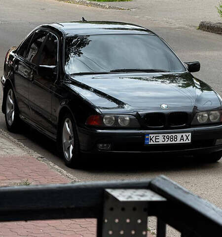 Черный БМВ 5 Серия, объемом двигателя 2.5 л и пробегом 288 тыс. км за 4500 $, фото 4 на Automoto.ua