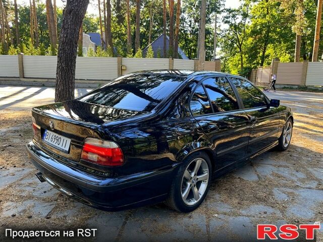 Черный БМВ 5 Серия, объемом двигателя 2.5 л и пробегом 350 тыс. км за 4500 $, фото 3 на Automoto.ua