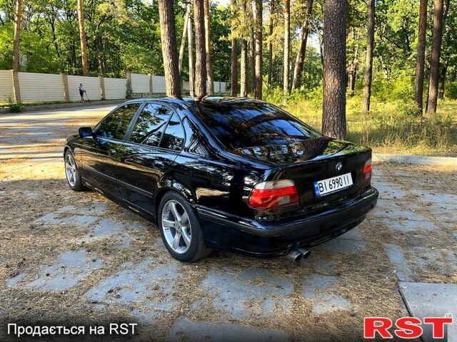 Черный БМВ 5 Серия, объемом двигателя 2.5 л и пробегом 350 тыс. км за 4500 $, фото 4 на Automoto.ua