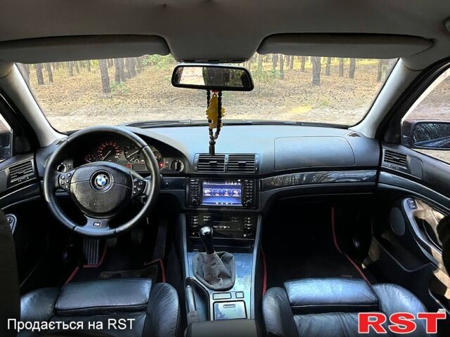 Черный БМВ 5 Серия, объемом двигателя 2.5 л и пробегом 350 тыс. км за 4500 $, фото 6 на Automoto.ua