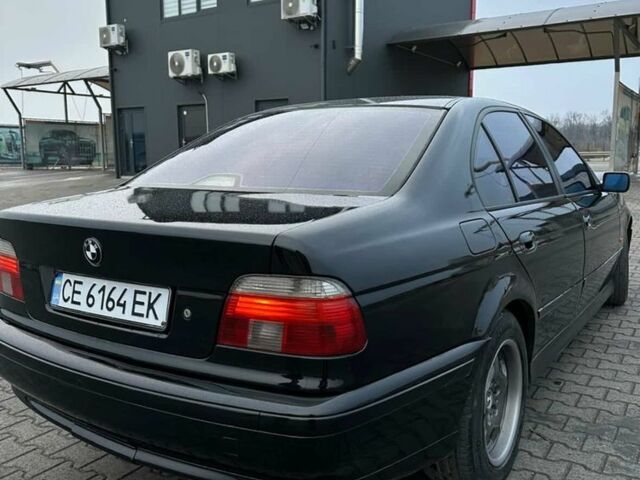 Черный БМВ 5 Серия, объемом двигателя 2.5 л и пробегом 400 тыс. км за 4300 $, фото 2 на Automoto.ua