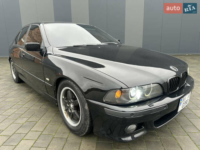 Черный БМВ 5 Серия, объемом двигателя 2.5 л и пробегом 460 тыс. км за 4800 $, фото 5 на Automoto.ua